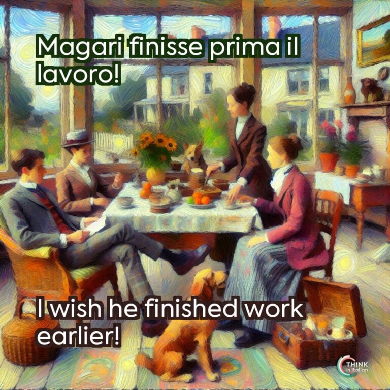 Magari finisse prima il lavoro!  