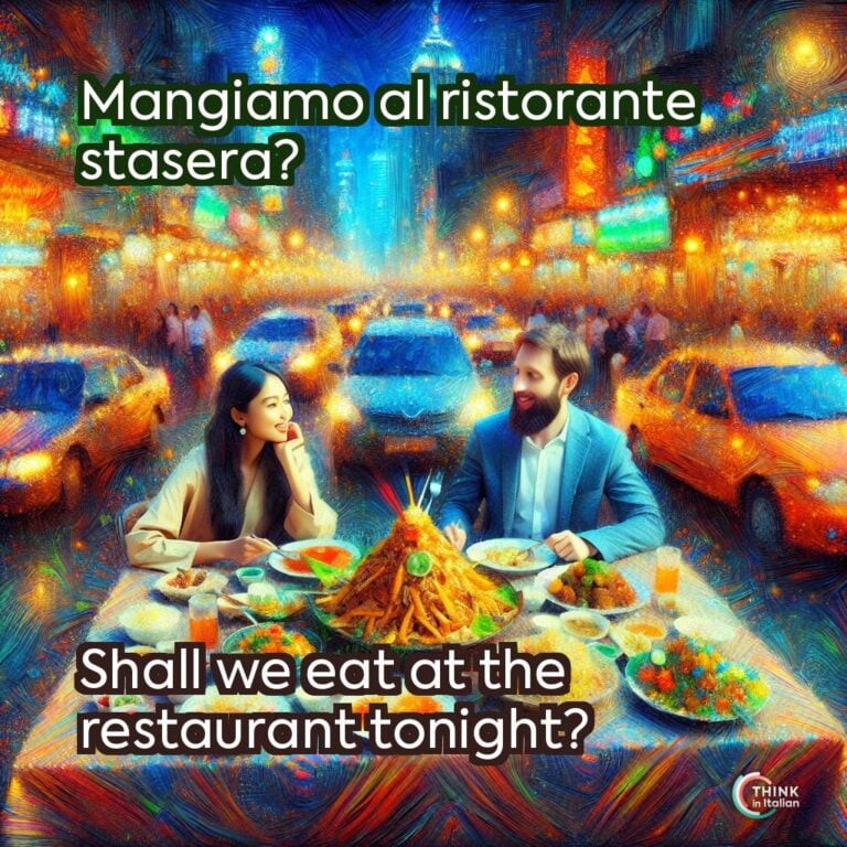 Mangiamo al ristorante stasera?  
