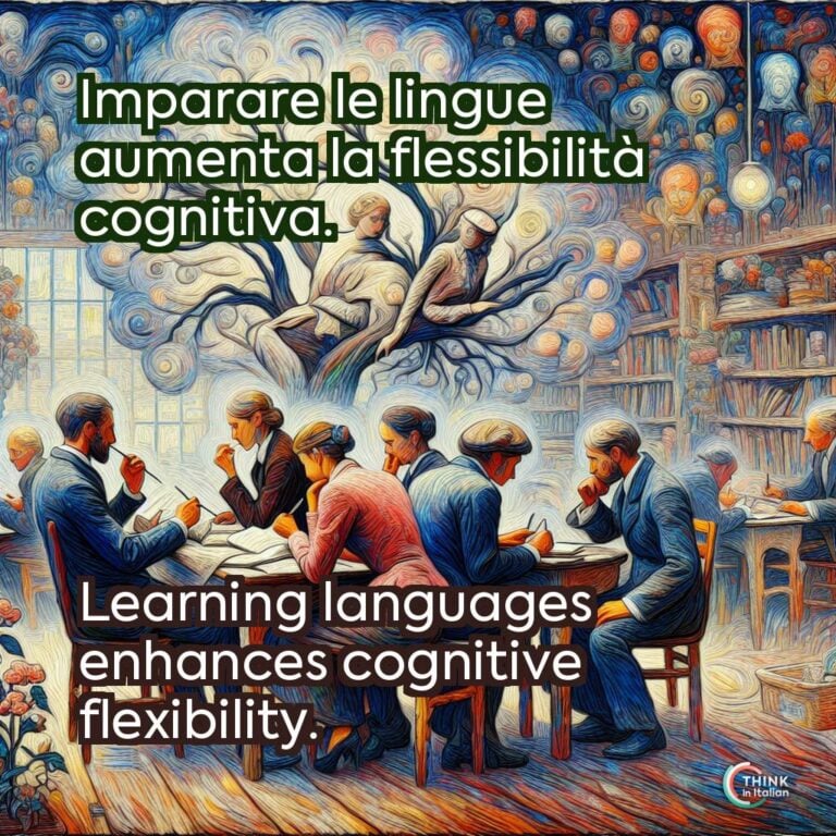 Imparare le lingue aumenta la flessibilità cognitiva.