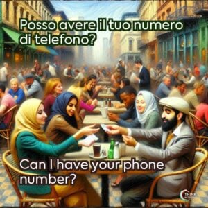 Posso avere il tuo numero di telefono?
