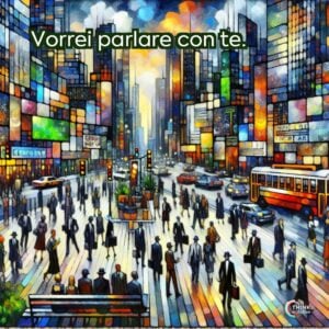 Vorrei parlare con te.