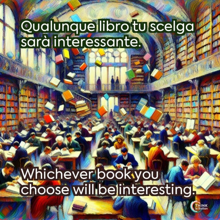 Qualunque libro tu scelga sarà interessante.