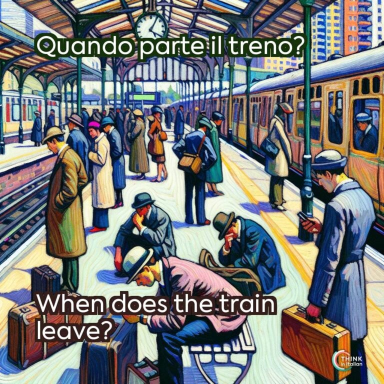 Quando parte il treno?