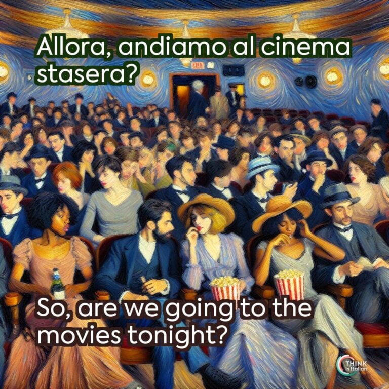 Allora, andiamo al cinema stasera?