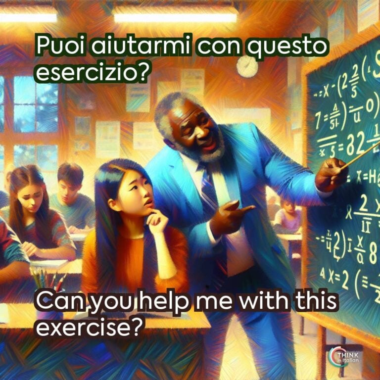 Puoi aiutarmi con questo esercizio?