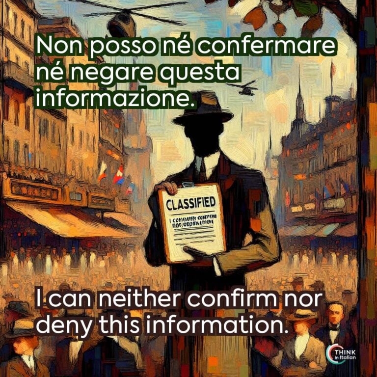 Non posso né confermare né negare questa informazione.