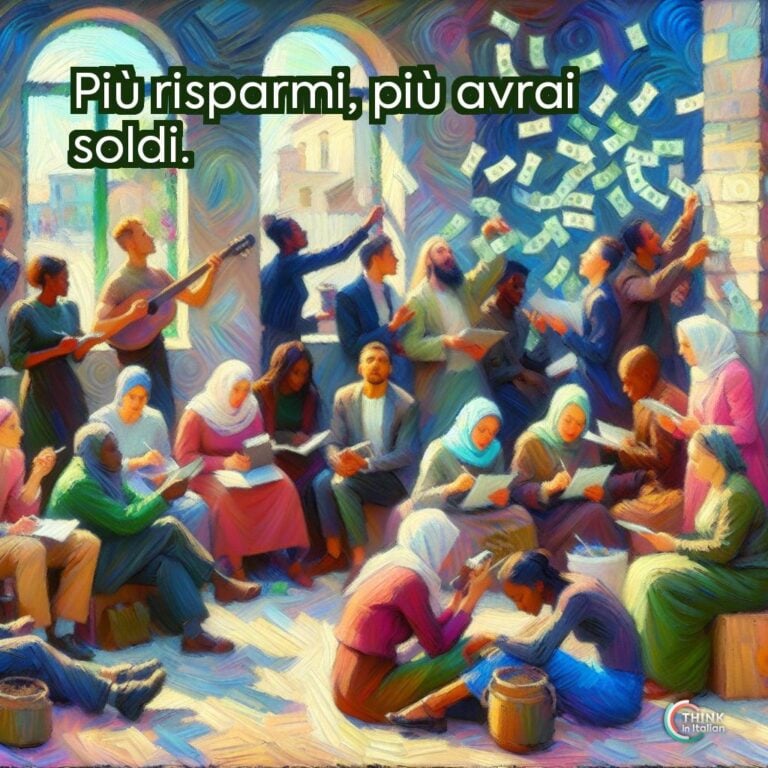 Più risparmi, più avrai soldi.