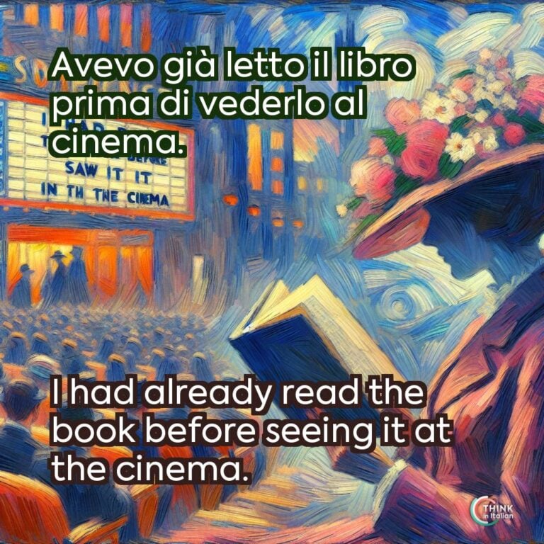 Avevo già letto il libro prima di vederlo al cinema.