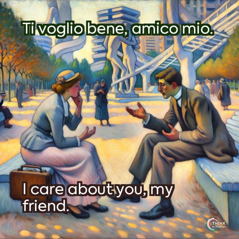 Ti voglio bene, amico mio.