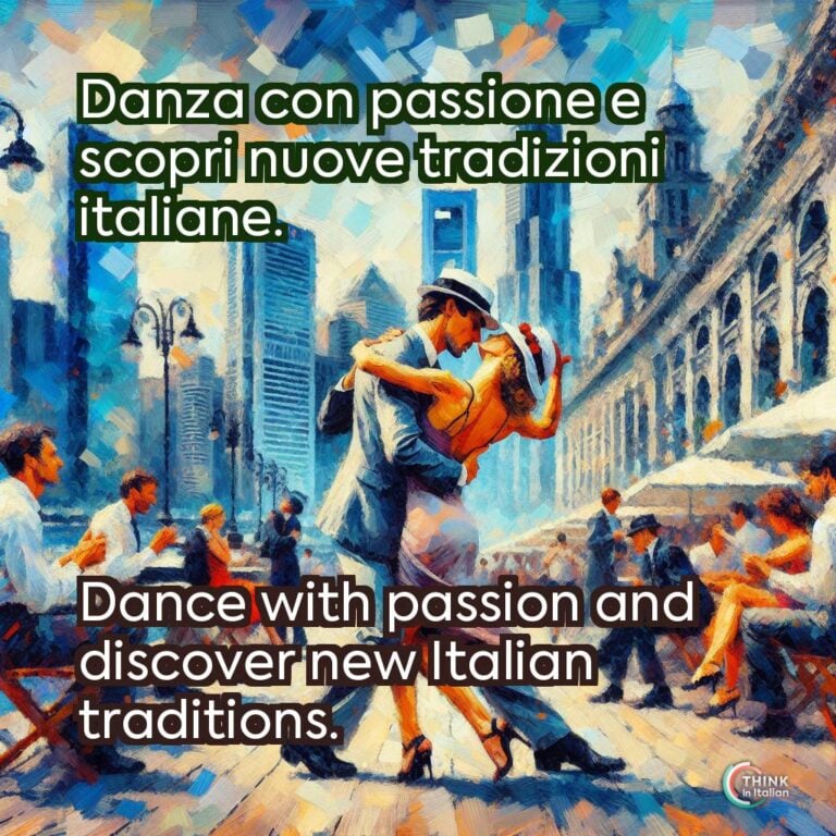 Danza con passione e scopri nuove tradizioni italiane.