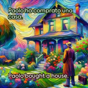 Paolo ha comprato una casa.