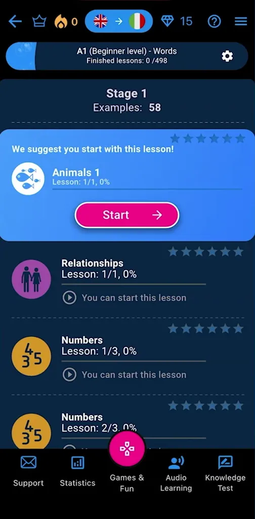 Qlango walkthrough 1