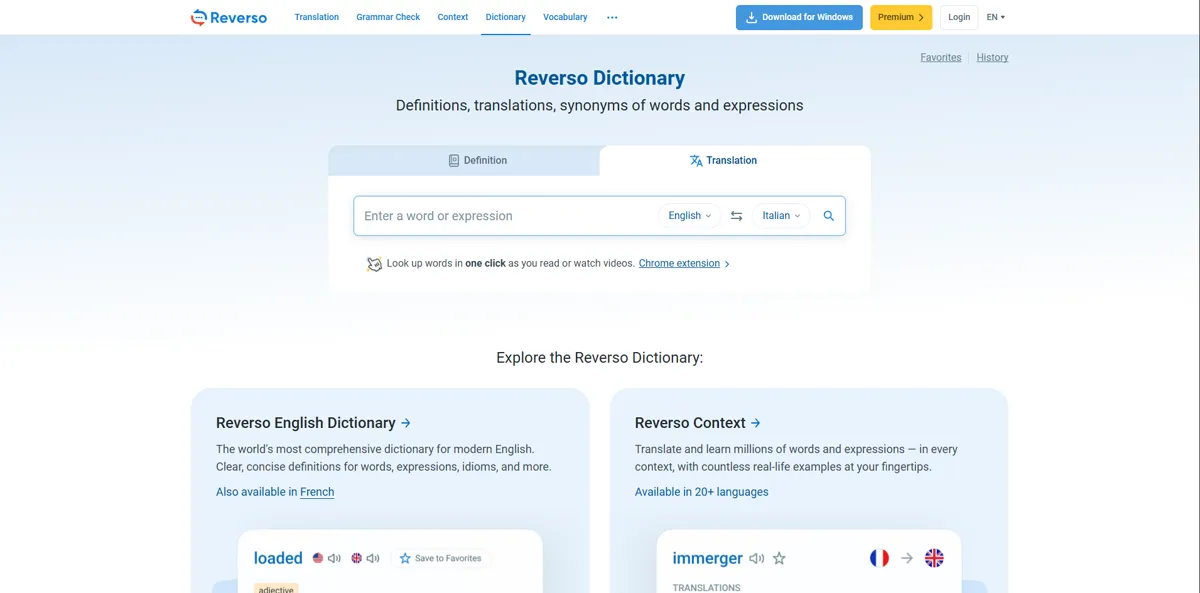 reverso context home 3