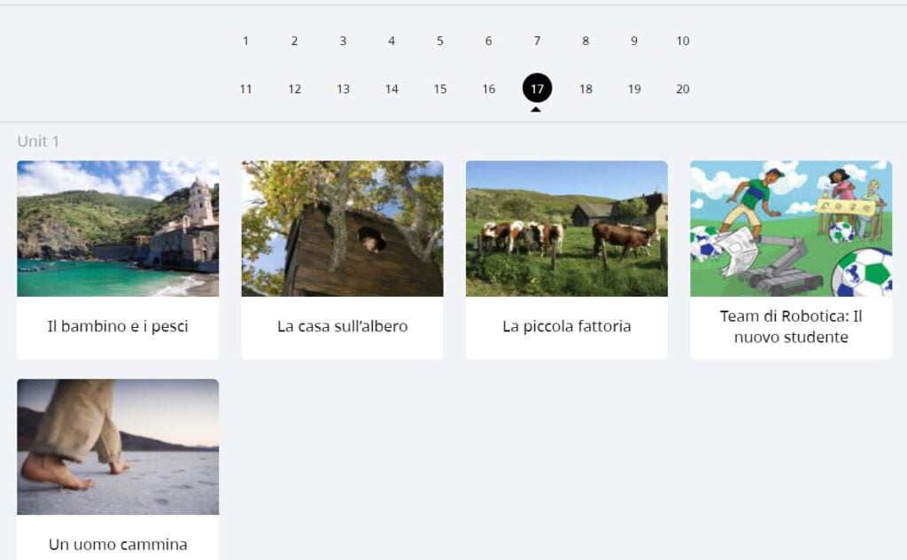 rosetta italian stories