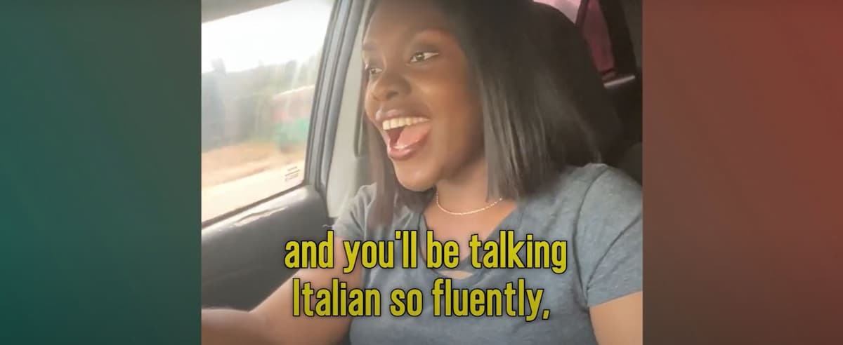 Learn in the car with Think in Italian