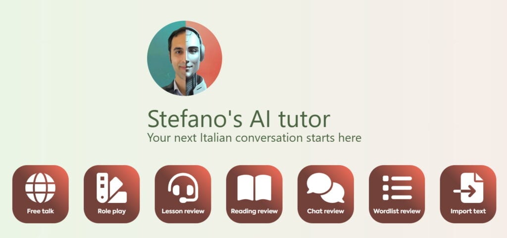 think in italian tutor