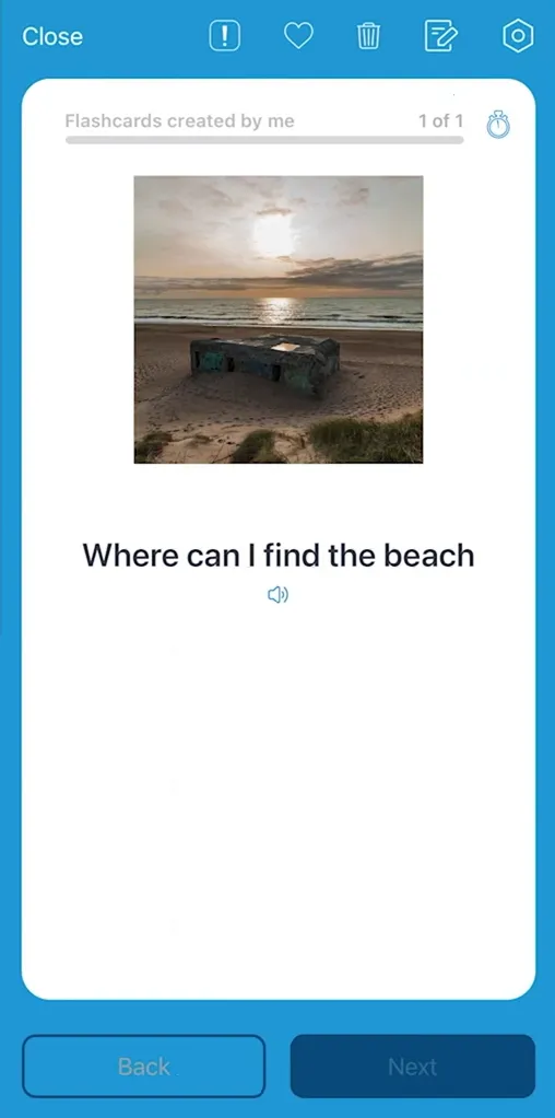 VocApp walkthrough 3